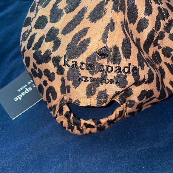 Leopard Kate Spade hat - Picture 2 of 5